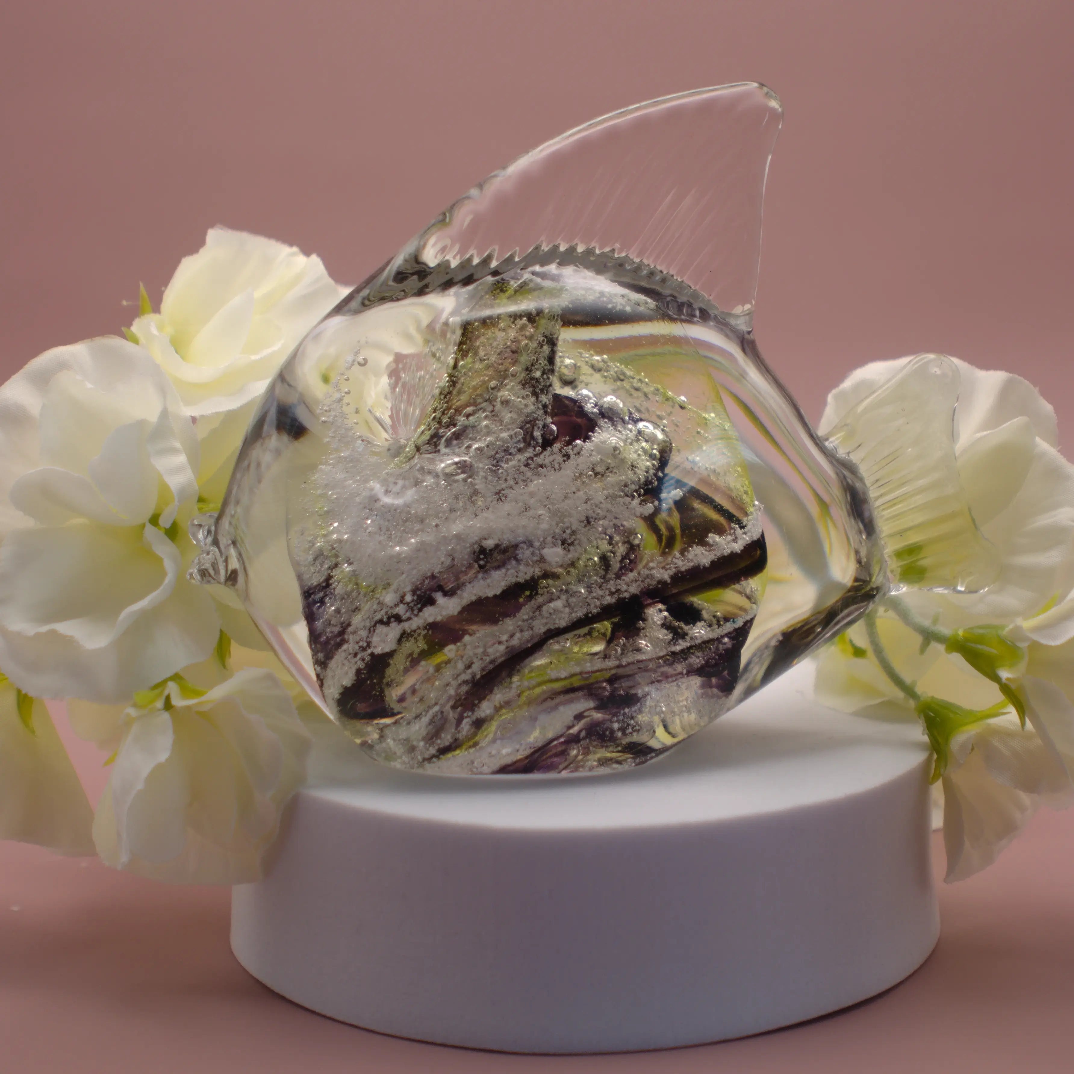 Glass Fish Animal Figurine