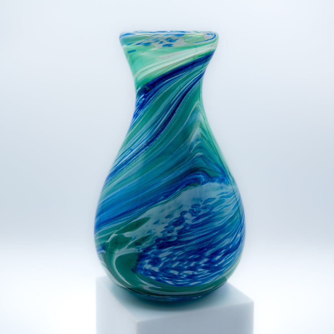 Bud Vase with Circular Opening