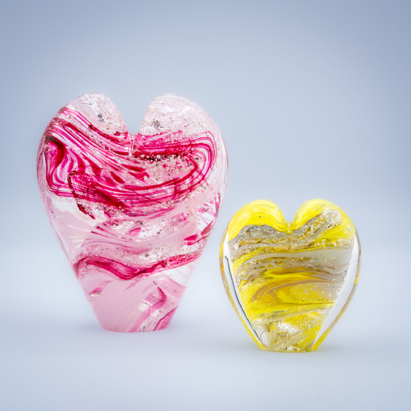 Ashes Keepsake - Heart Paperweight
