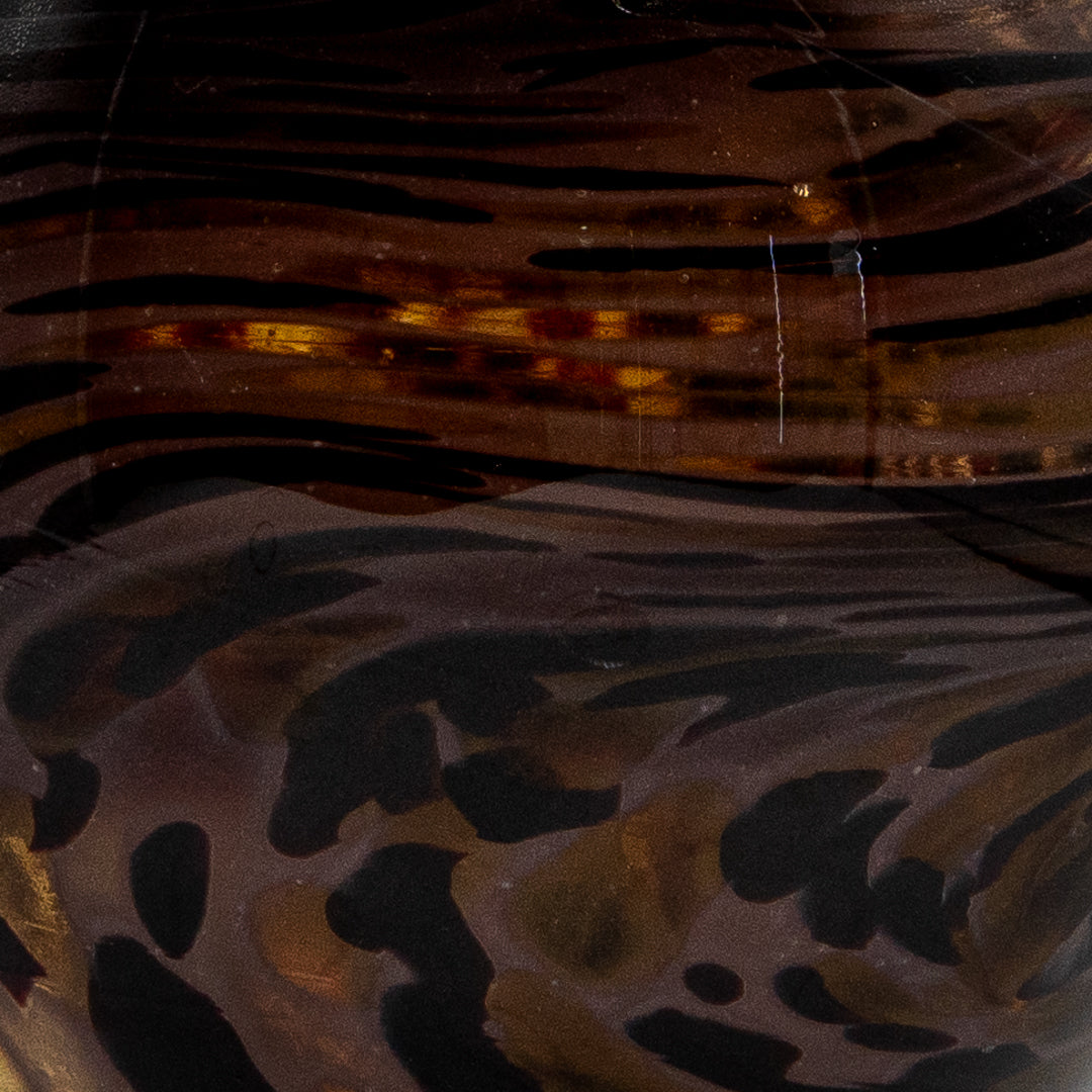 Glass Urn Colour - Tortoise Shell & Mocha