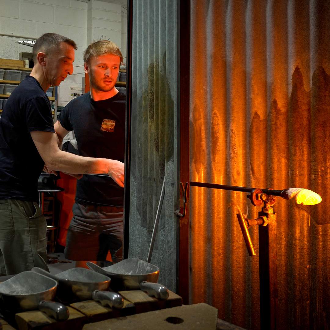Stuart Wiltshire Glassblowing Experience