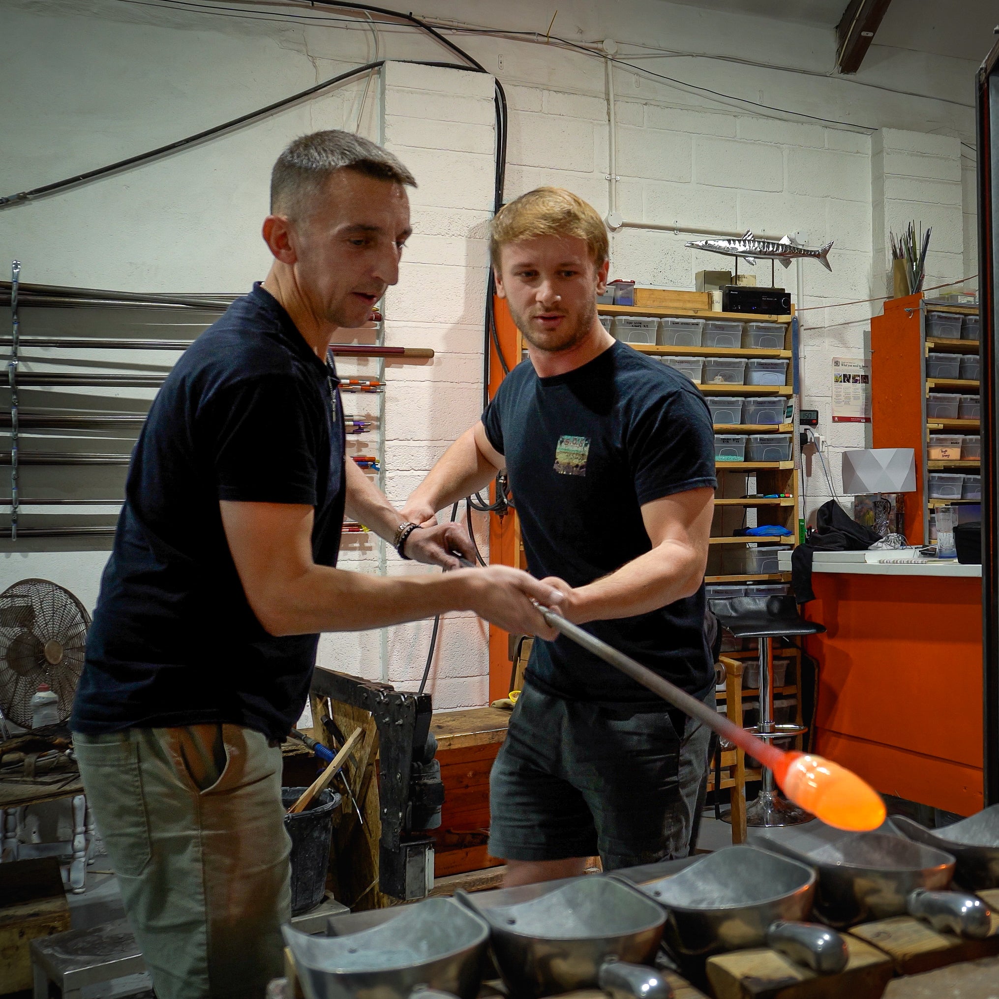 Stuart Wiltshire Glassblowing Experience
