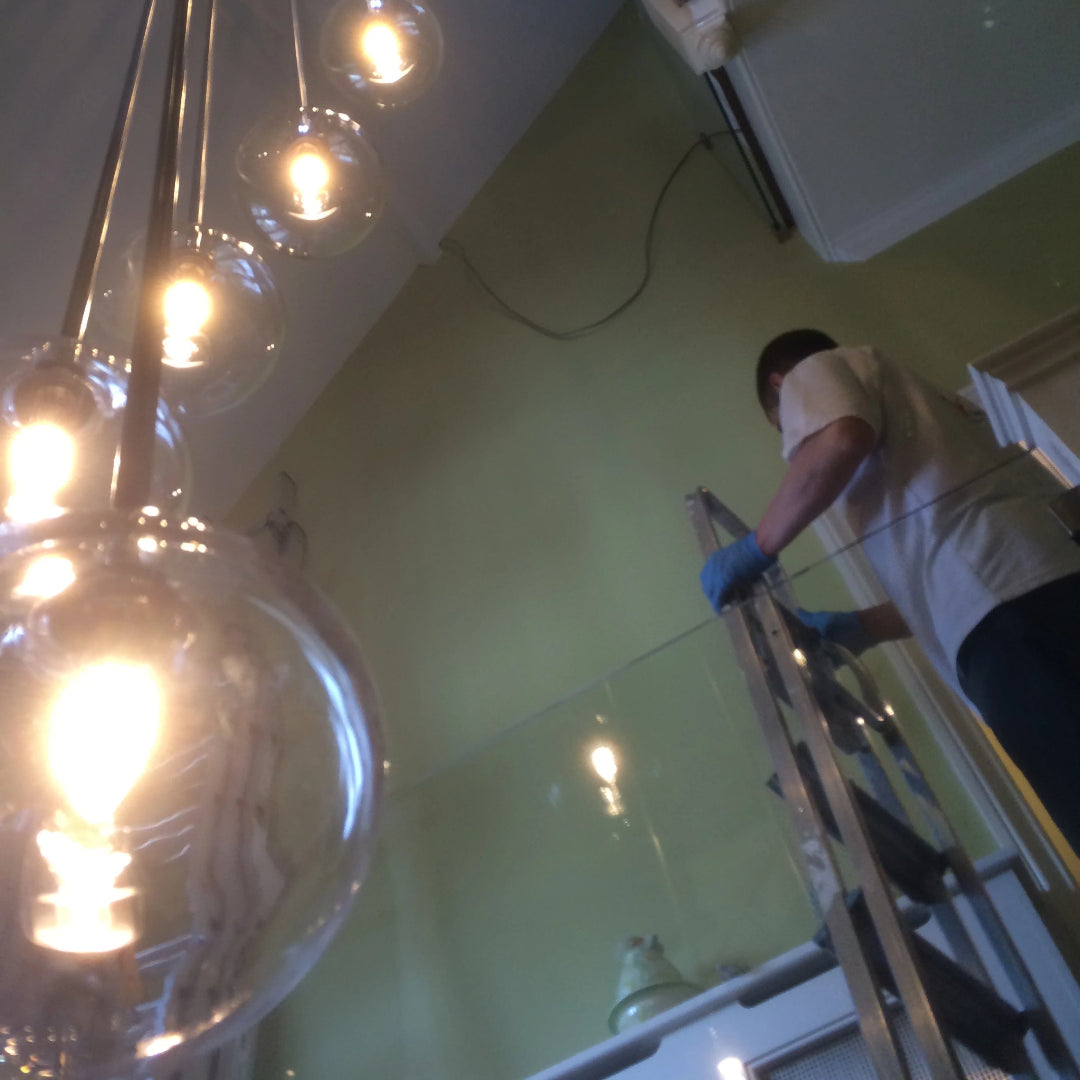 Giant hand-blown shades