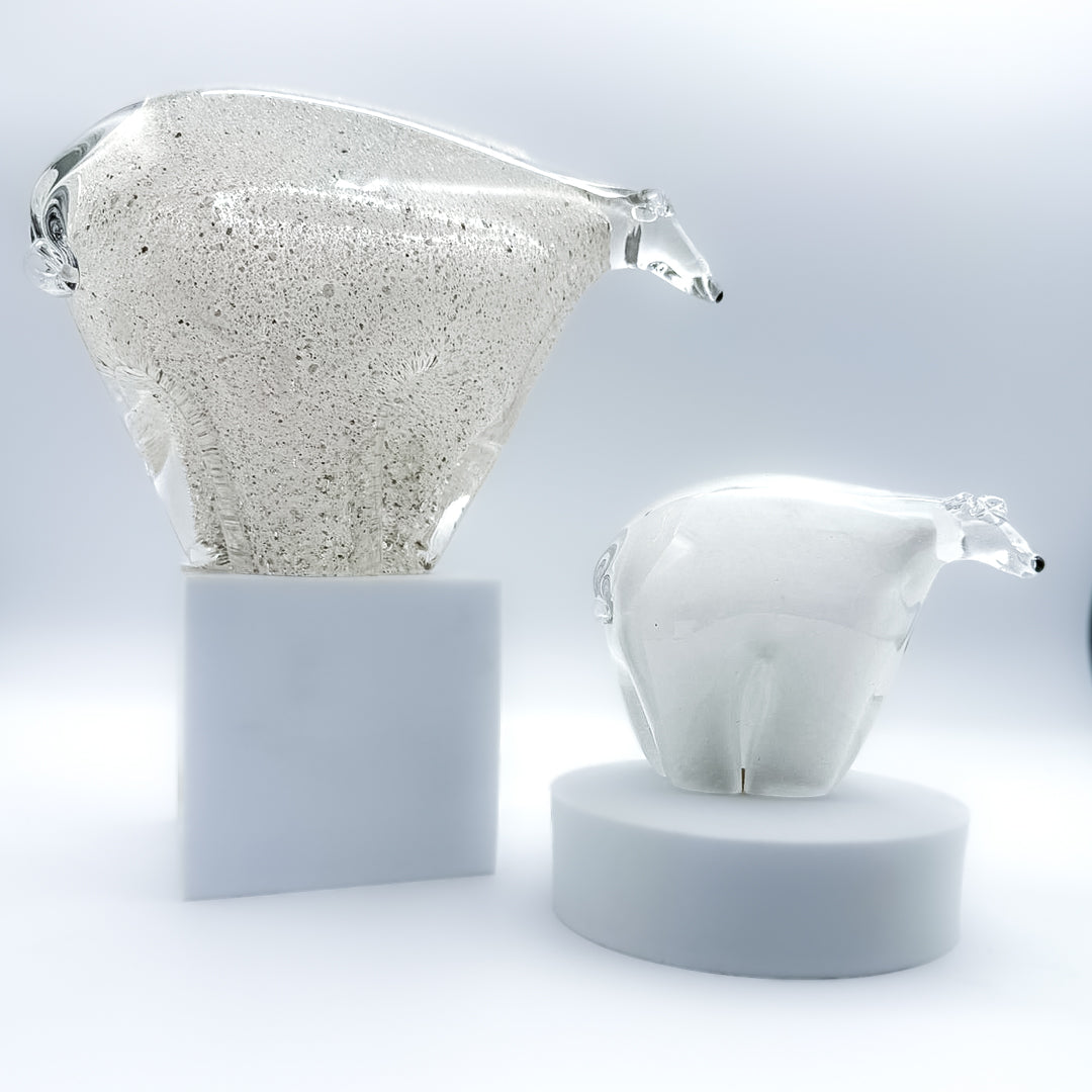 Large Polar Bear Ashes Keepsake Comparison