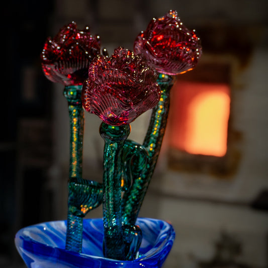 The Perfect Gift for Valentine’s Day: A Hand-Blown Glass Rose