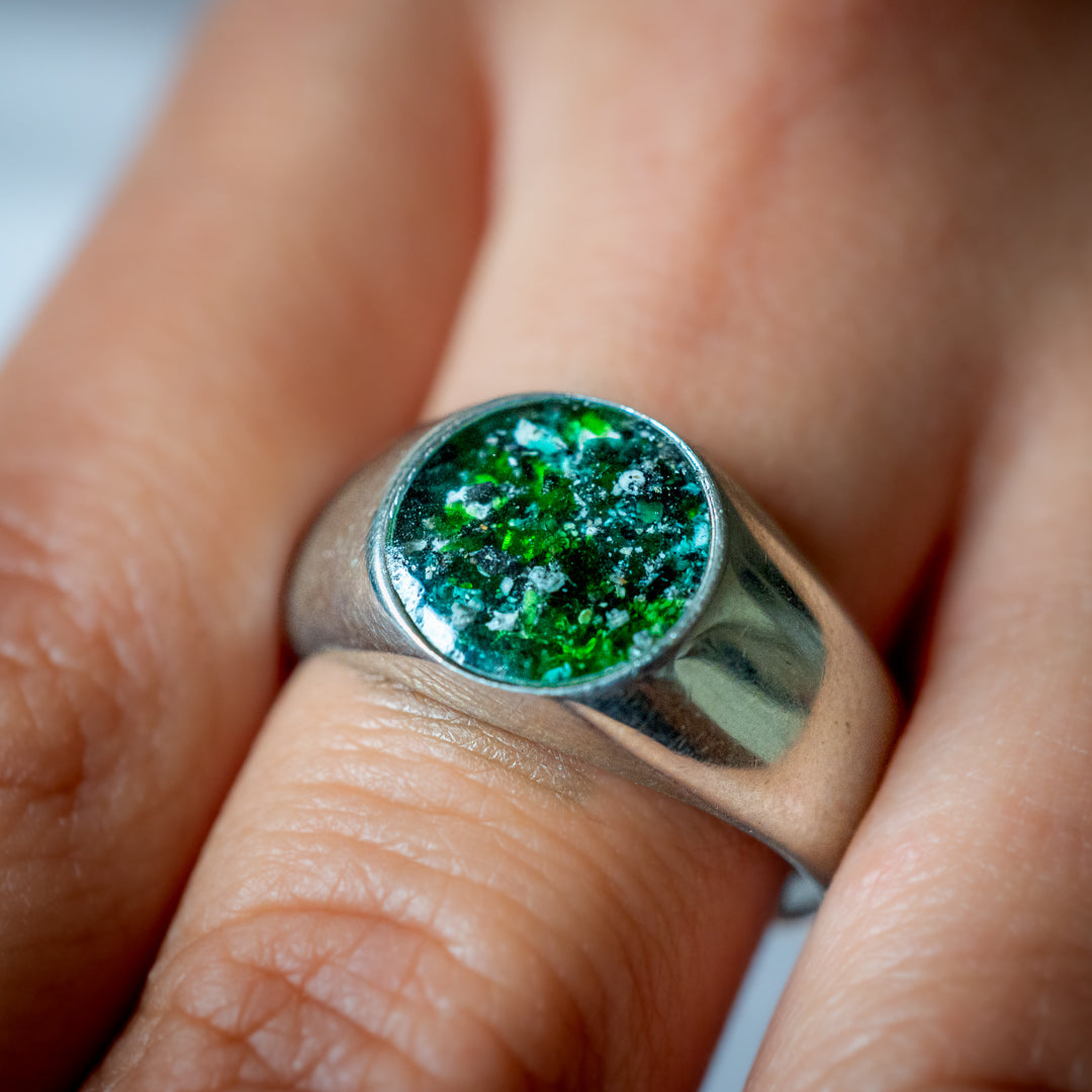 Mens Cremation Ashes Jewellery