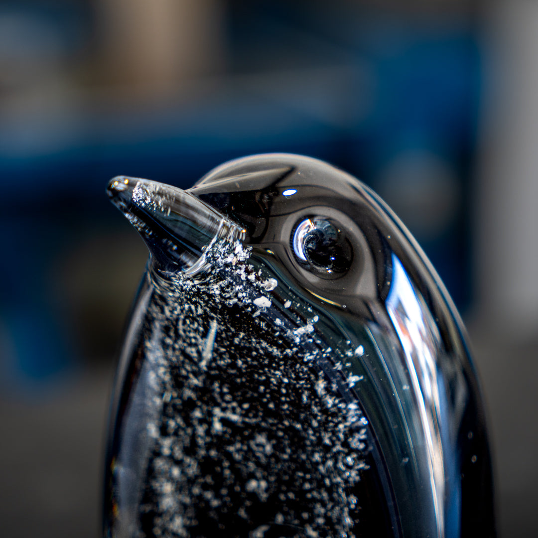 200mm Ashes to glass Penguin