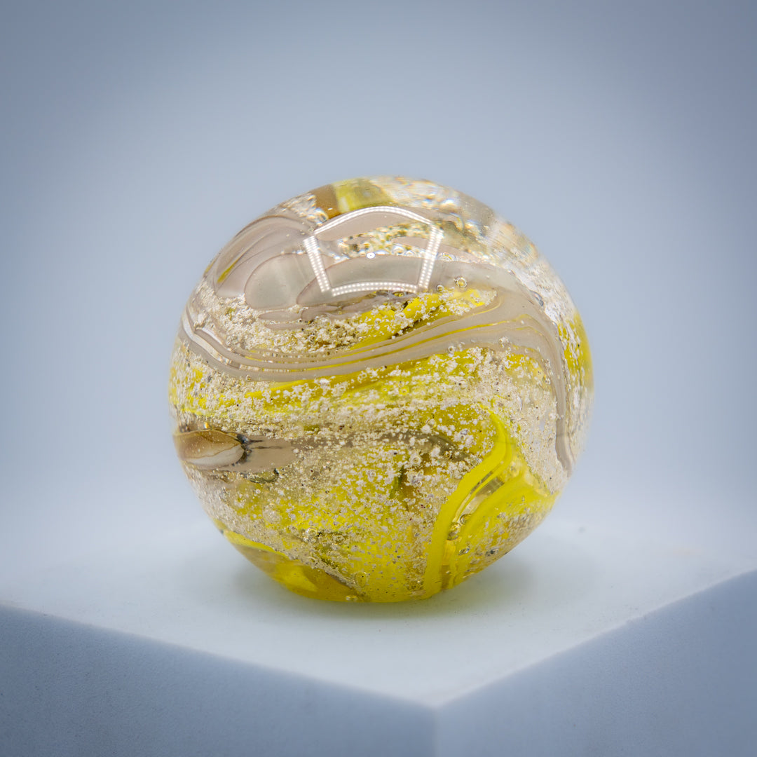 Ashes Mini Round Paperweight
