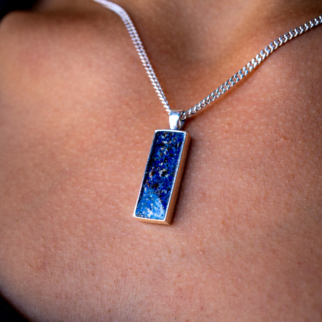 Ashes Rectangle Pendant