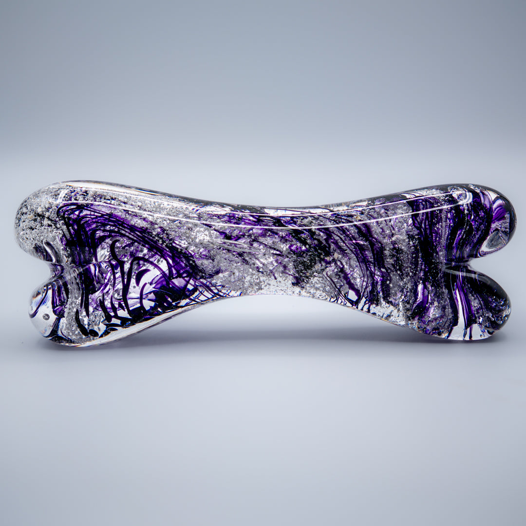 Ashes to Glass Dog Bone