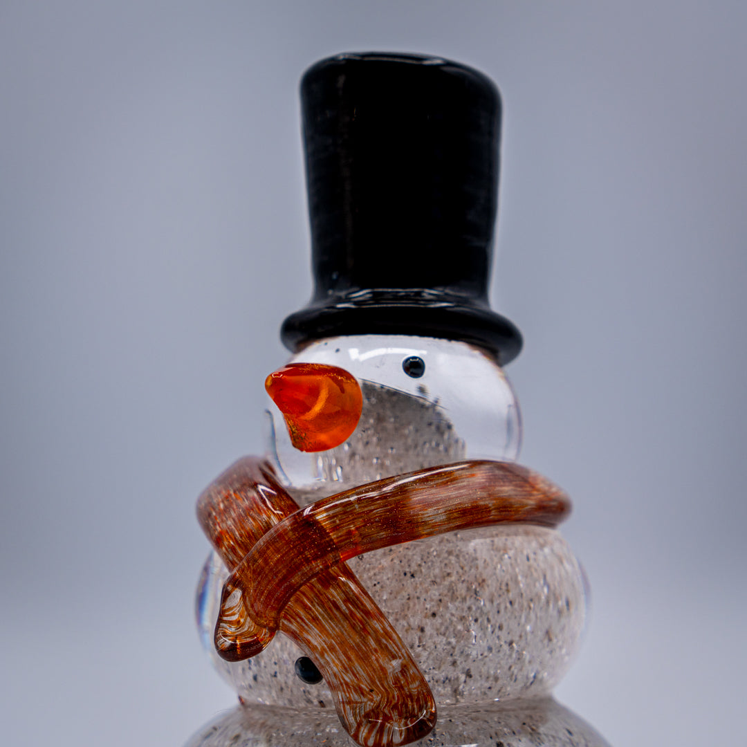 Ashes to Glass Snowman