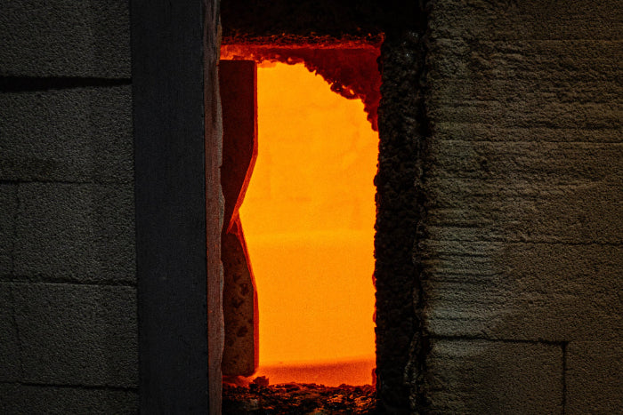 Glory hole door