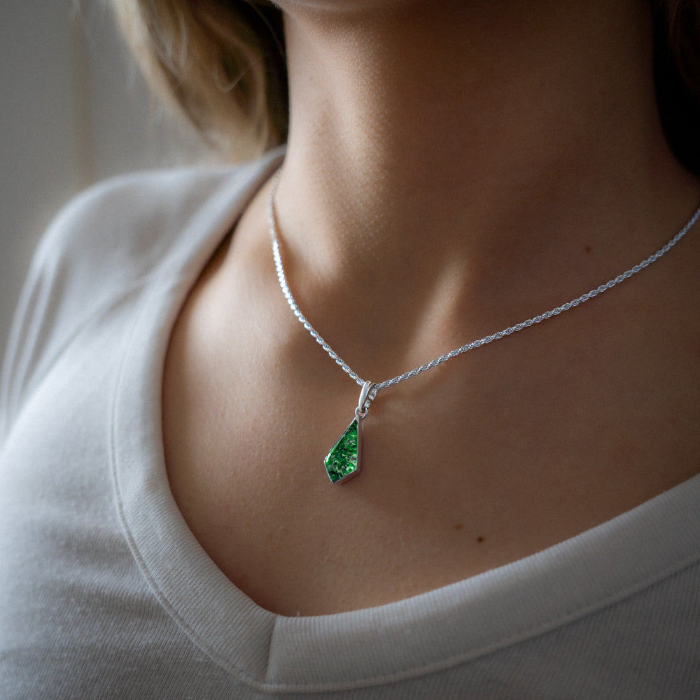 Ashes Kite Green Pendant
