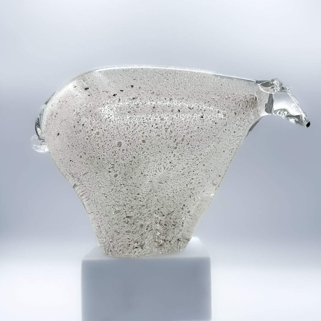 Large Polar Bear Ashes Keepsake