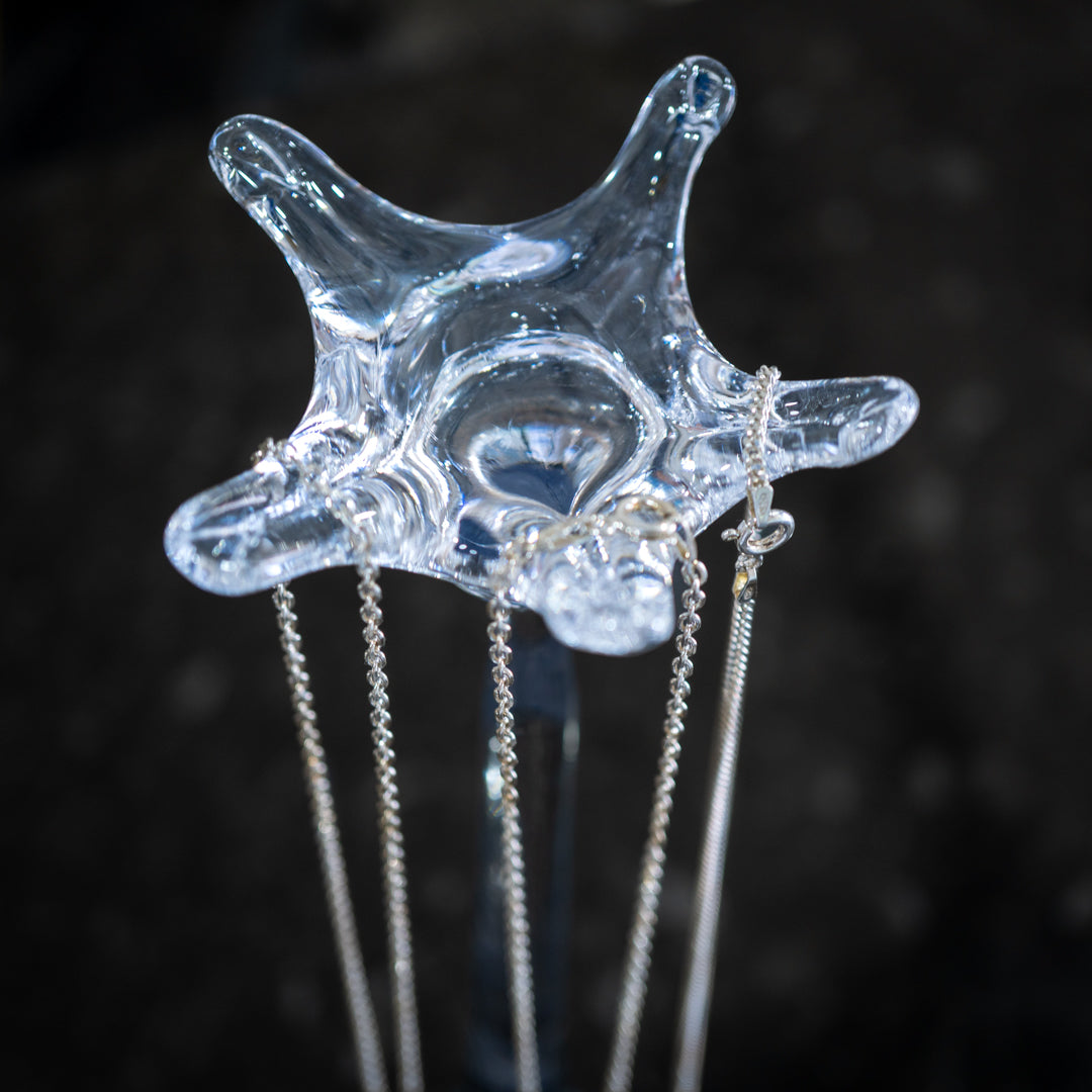 Marbled Necklace Stand