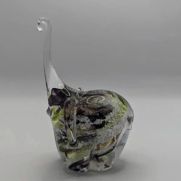 ashes to glass elephant