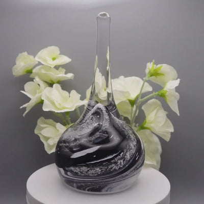 Ashes to glass ring stand