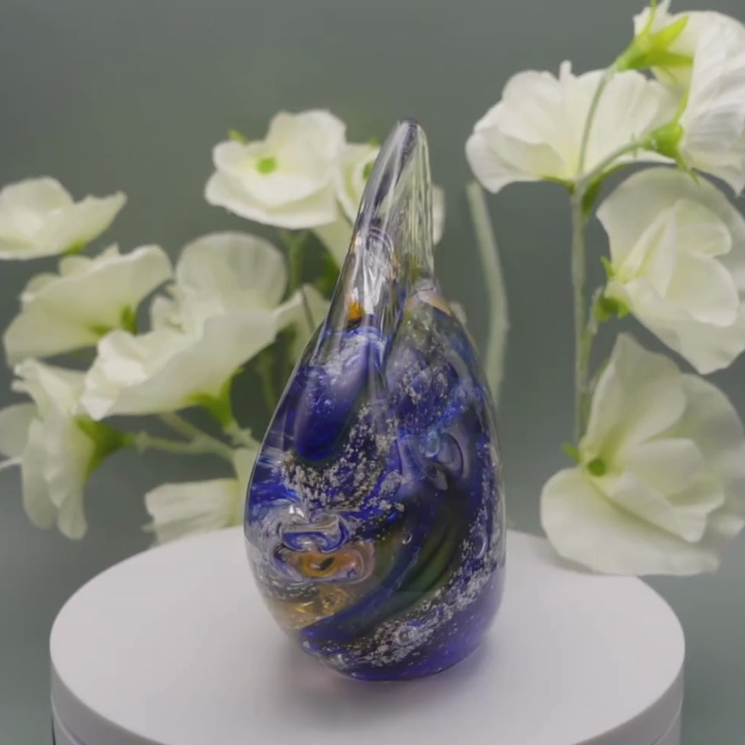 Ashes to glass fish