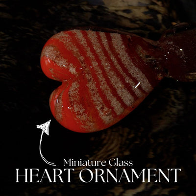Ashes to Glass Mini Heart