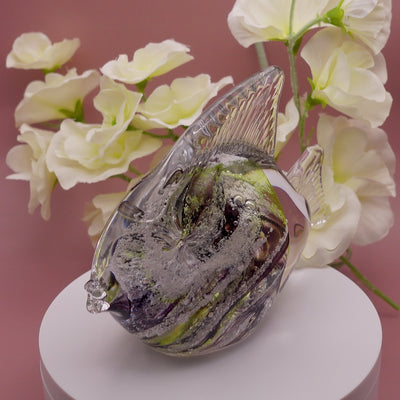 Ashes to glass fish